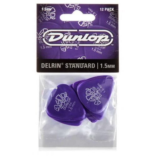 Медіатори Dunlop 41P1.5 Delrin 500 Standard Plectrum Player Pack 1.5 mm (12 шт.) Медіатори Dunlop 41P1.5 Delrin 500 Standard Plectrum Player Pack 1.5 mm (12 шт.)
