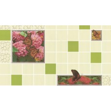 Шарм 135-03 Баттерфляй салатові (0,53х10м.) Шпалери на паперовій основі.