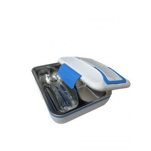 Ланч-бокс електричний з підігрівом від мережі 220 V 820 мл Lunch Box Синій (1936363251) в інтернет супермаркеті PbayMarket! Ланч-бокс електричний з підігрівом від мережі 220 V 820 мл Lunch Box Синій (1936363251) в інтернет супермаркеті PbayMarket!