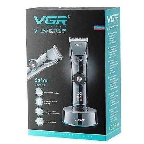 Машинка для стрижки волосся VGR V-256 LED-дисплей акумуляторна 6 насадок 2500mAh 5W Black Машинка для стрижки волосся VGR V-256 LED-дисплей акумуляторна 6 насадок 2500mAh 5W Black