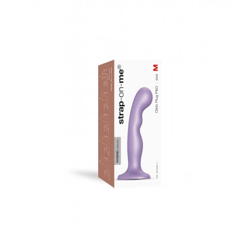 Насадка для страпона Strap-On-Me Dildo Plug P&G Lilas Metallic M в інтернет супермаркеті PbayMarket!