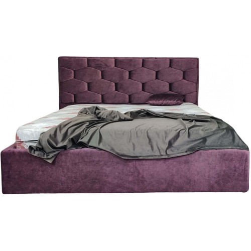 Ліжко BNB Octavius Premium 90 х 200 см Simple Фіолетовий в інтернет супермаркеті PbayMarket!