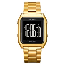Чоловічий наручний годинник Skmei 1879 Золотистий