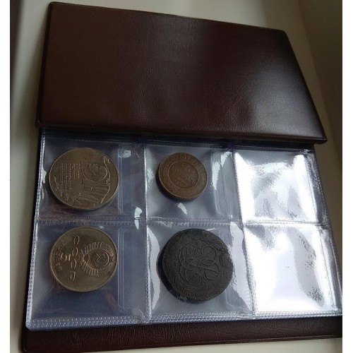 Альбом для монет Monet 130х185 мм на 60 великих комірок Зелений (hub_e9zmoe) в інтернет супермаркеті PbayMarket!