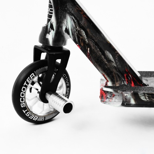 Самокат трюковий Best Scooter HIC-система пеги алюмінієвий диск та дека принт Skulls and palms 100 кг Різнобарвний (105675) Самокат трюковий Best Scooter HIC-система пеги алюмінієвий диск та дека принт Skulls and palms 100 кг Різнобарвний (105675)