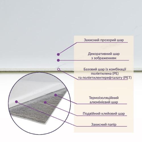 Самоклеюча стінова PET плитка в рулоні 600*3000*2mm SW-00001704 Sticker Wall Самоклеюча стінова PET плитка в рулоні 600*3000*2mm SW-00001704 Sticker Wall