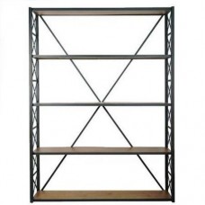 Стелаж для зберігання в стилі Loft NS-1701 1830x1200x300 мм Черный