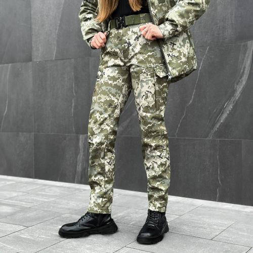 Брюки-карго жіночі Pobedov Static 345940 S Піксель (00000005759) Брюки-карго жіночі Pobedov Static 345940 S Піксель (00000005759)