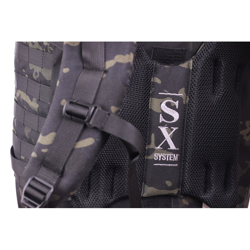 Рюкзак Travel Extreme Tactical Extreme Kiborg 100 л Black Multicam (1060-TC03106)