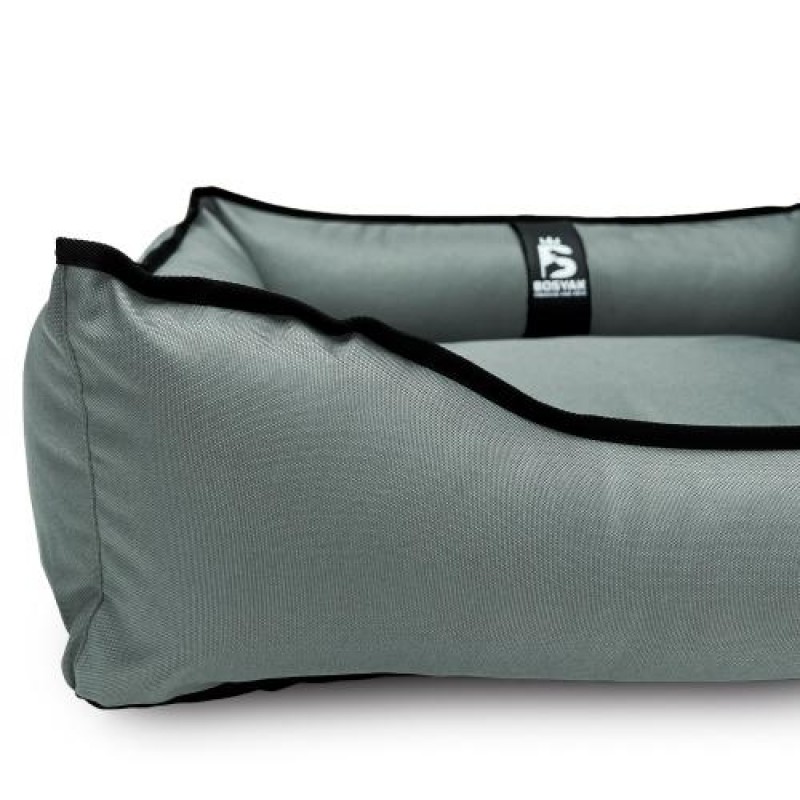 Лежак ліжко для собак та котів EGO Bosyak Waterproof S 65x55 Сірий (спальне місце для собак та котів)
