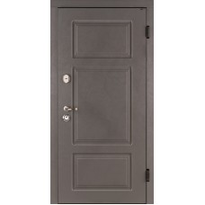 Двері вхідні в квартиру Канна 2 двоколірна Ваш ВиД Бетон сірий/ Бетон кремовий 850,950х2040х100 Ліве/Праве