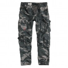Штани Surplus Airborne Slimmy Trousers Beige BLACK CAMO S Камуфляжний (05-3603-42)