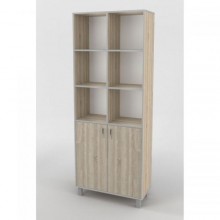 Шафа-Пенал Тиса Мебель ШС-805 Дуб сонома 205x35x80 см