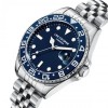 Наручний годинник чоловічий Lee Cooper Daytona Blue Сріблястий (3431)