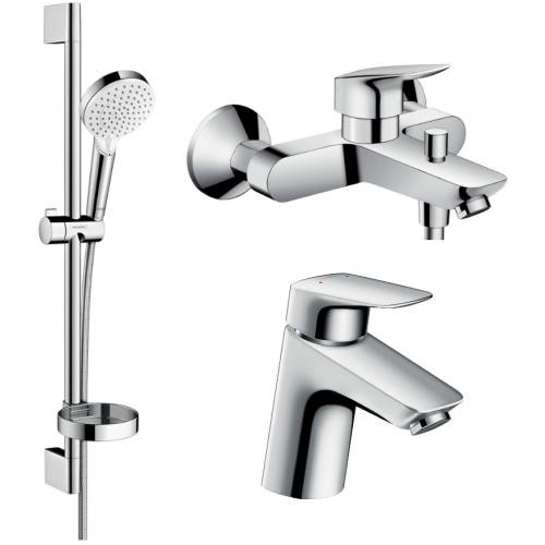 Набір змішувачів HANSGROHE Logis 1222019 (71070000+71400000+26553400) в інтернет супермаркеті PbayMarket!