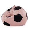 Крісло мішок М'яч Оксфорд 120см Студія Комфорту Великий Кава з молоком + Чорний