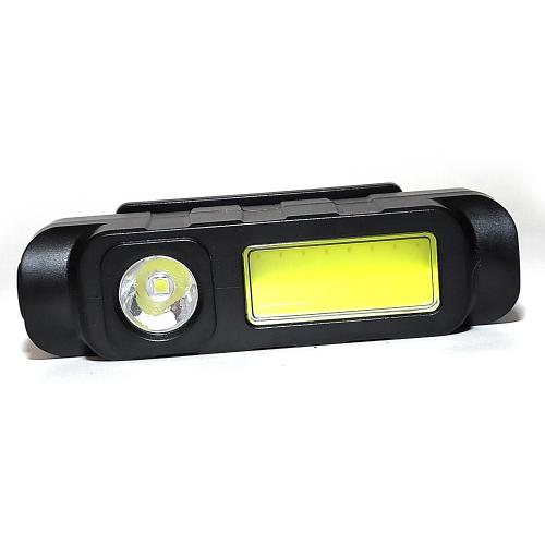 Ліхтар акумуляторний налобний HeadLight YY-10 3W+COB3W