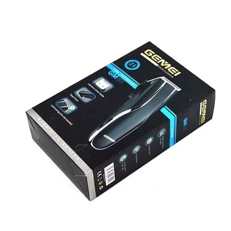 Машинка для стрижки волосся Gemei GM-811 4 насадки