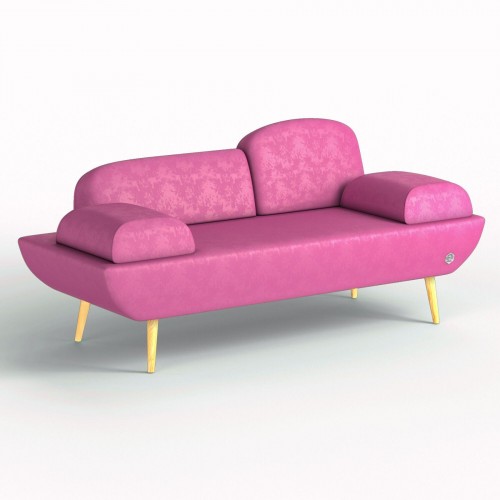 Двомісний диван KULIK SYSTEM LOFT Антара рожевий (hub_Nrwz83369) в інтернет супермаркеті PbayMarket!