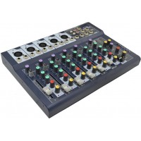 Пасивний пульт мікшерний Manchez F7 аналоговий 7 каналів USB Black (3_02470)