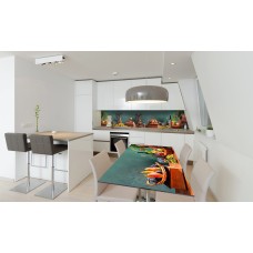 Наклейка вінілова на стіл Zatarga «Фруктовий Натюрморт» 650х1200 мм Z180697/1st