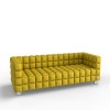 Тримісний диван KULIK SYSTEM NEXUS Екошкіра 3 Жовтий (hub_Gfuy65158) в інтернет супермаркеті PbayMarket!