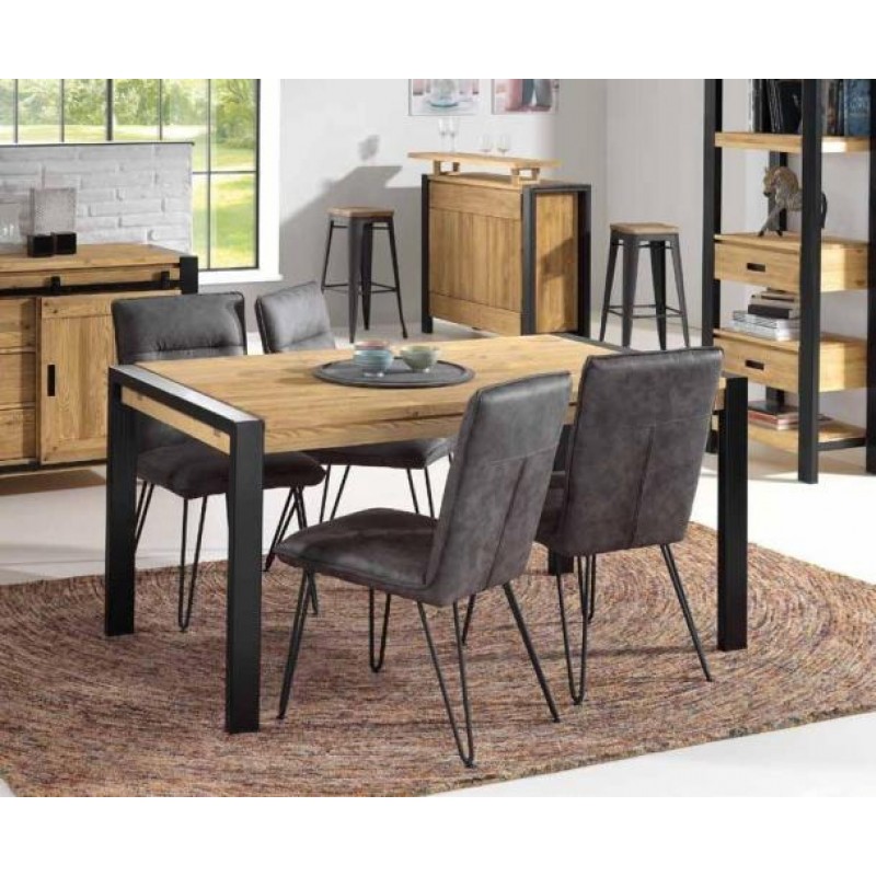 Комод Loft NS-241 930x1900x500 мм Чорний