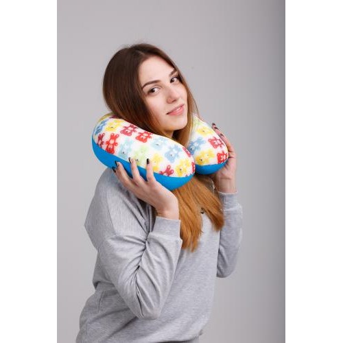 Автомобільна подушка підголівник для шиї Мімімішка 30*30 см Expetro Автомобільна подушка підголівник для шиї Мімімішка 30*30 см Expetro