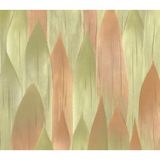 Шарм 157-30 Сентоні салатово-жовтогарячі (0,53х10м.) Шпалери на паперовій основі вологостійкі