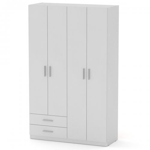 Шафа для речей Компаніт 14 120х46.4х195 см Німфея альба Шафа для речей Компаніт 14 120х46.4х195 см Німфея альба