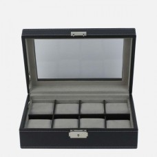 Шкатулка для зберігання годинників Salvadore PB/3361/8.BL Чорний