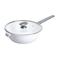 Сковорода алюмінієва ВОК з антипригарним покриттям MGC 30 см Білий (HP-4-460W)