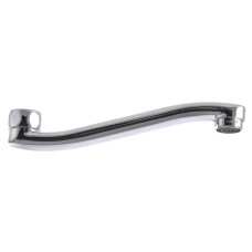 Вилив фігурний з аератором Haiba M7235S 350 мм Хром (313501)