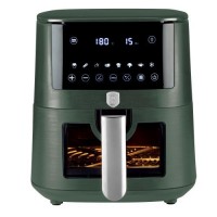 Аерофритюрниця Berlinger Haus Matte Green Collection 8 л Чорно-зелений (BH-9710)