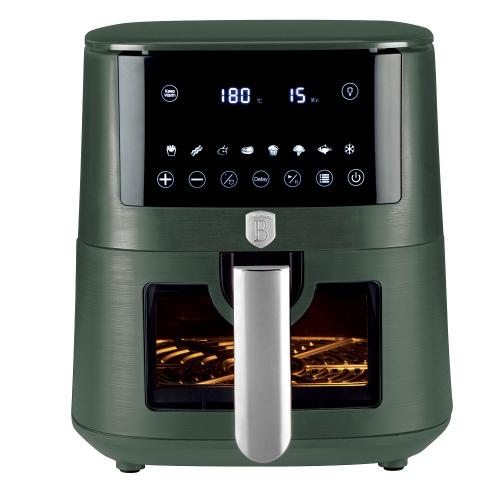 Аерофритюрниця Berlinger Haus Matte Green Collection 8 л Чорно-зелений (BH-9710) Аерофритюрниця Berlinger Haus Matte Green Collection 8 л Чорно-зелений (BH-9710)