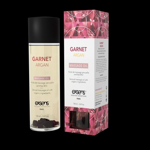 Масажна олія EXSENS Garnet Argan (чуттєве з гранатом) 100мл, натуральна в інтернет супермаркеті PbayMarket!