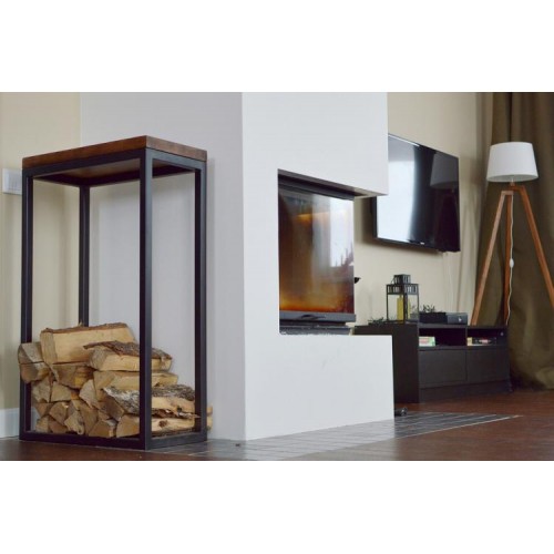 Дровниця з металу GoodsMetall у стилі Лофт 800х500х300 ДК9 Дровниця з металу GoodsMetall у стилі Лофт 800х500х300 ДК9