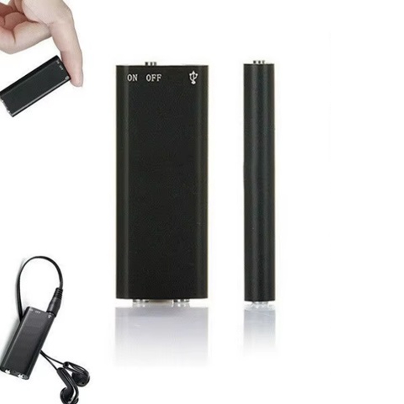 Міні диктофон з активацією голосом Nectronix R01, 32 Гб пам'яті, Mp3, VOR, 8 годин запису