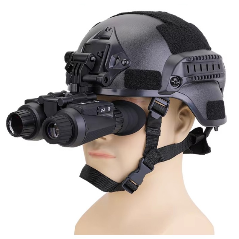 Бінокуляр нічного бачення FMA NV8300 HD 4K до 500м шолом ABS пластик кріплення L4G24 карта 64Гб (2368126223)