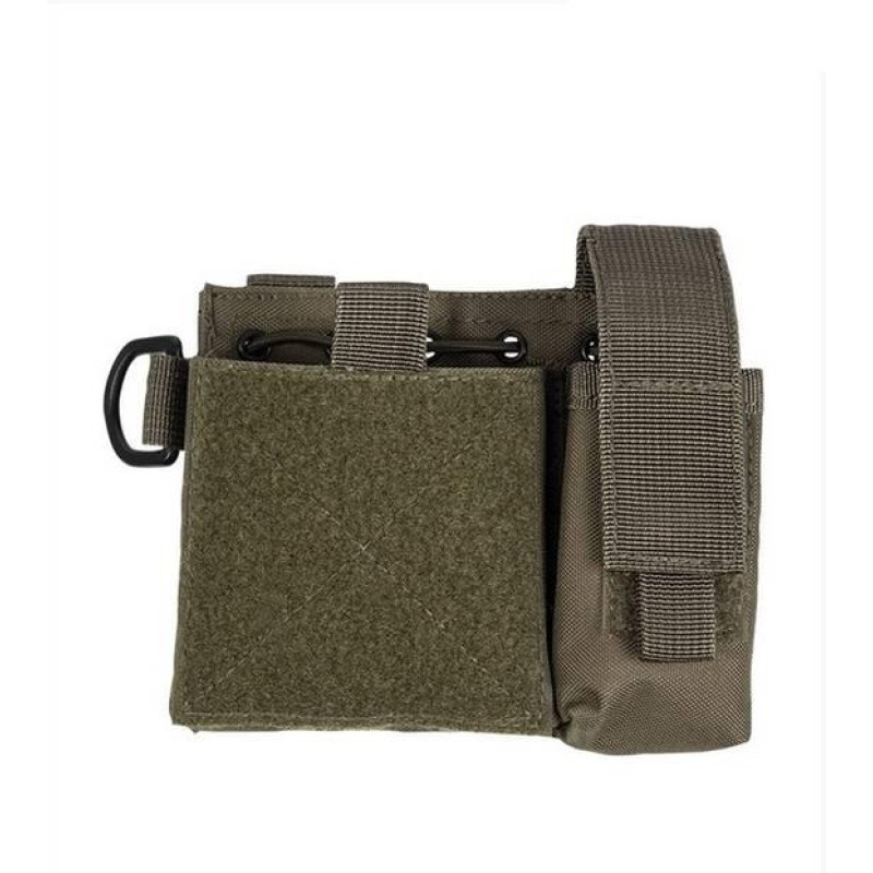 Сумка-підсумок тактична Mil-Tec Small 15х12х3 см Оливковий 13486001