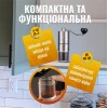 Кавомолка ручна No Brand 5 рівнів помелу Сріблястий (MCG-709)
