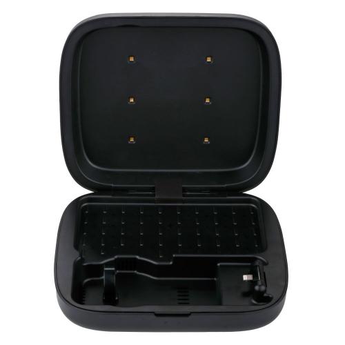 Бездротовий зарядний пристрій Wuw 3 в 1 + Стерилізатор колір Чорний Бездротовий зарядний пристрій Wuw 3 в 1 + Стерилізатор колір Чорний