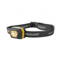 Ліхтар налобний акумуляторний GoGEN GOGHL02GY Head light HL02 grey/yellow 350lm