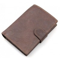 Портмоне чоловіче Vintage 14404 Коричневе, Коричневий