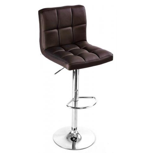 Стілець барний Даніель SDM екошкіра Коричневий Стілець барний Даніель SDM екошкіра Коричневий
