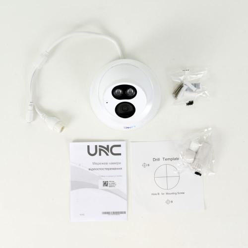 IP відеокамера UNC UNVD-4MIRP-30W/2.8AS CH купольна 4 Мп