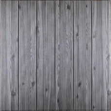 Самоклеюча декоративна панель 3D 3D Loft HP-YYB04-5 Під графітове дерево 700x700x5мм