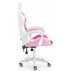 Комп'ютерне крісло Hell's Rainbow Pink тканина