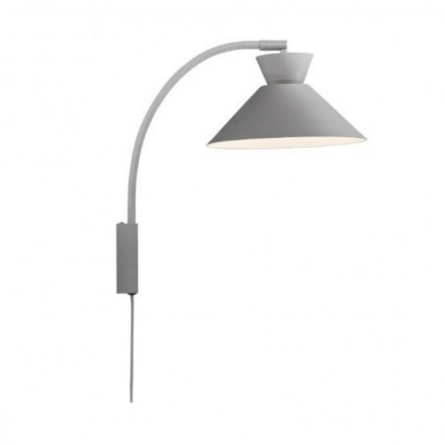 Бра Nordlux Dial 25x40 см Сірий (Nor2213371010) Бра Nordlux Dial 25x40 см Сірий (Nor2213371010)