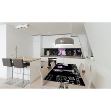 Наклейка вінілова на стіл Zatarga «Символи Парижа» 650х1200 мм Z180660/1st